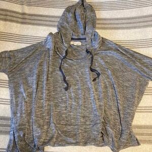 Lou & Grey for Loft Short Sleeved Hoodie Medium